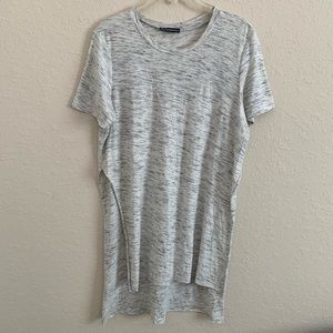 Brandy Melville Gray Slit Top